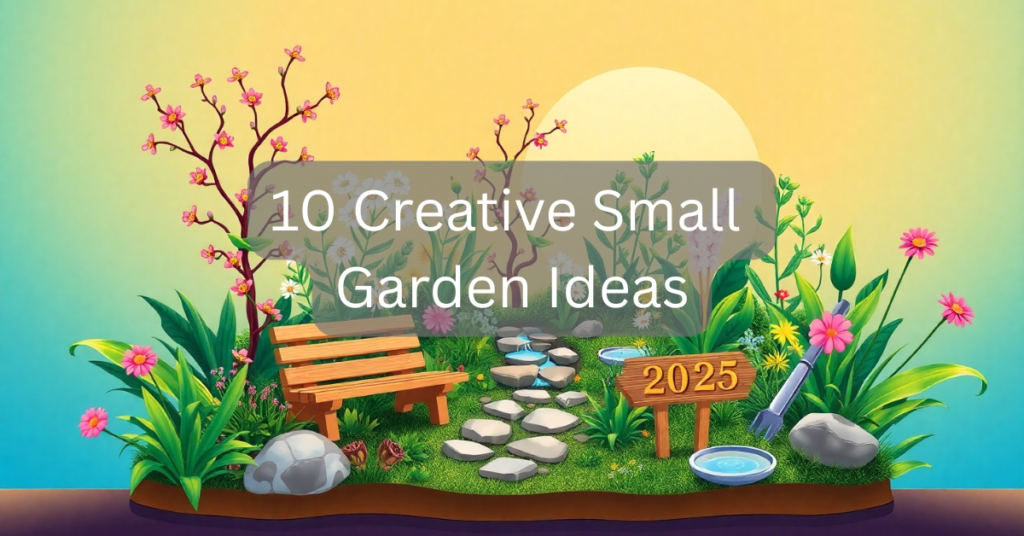 10 Creative Small Garden Ideas