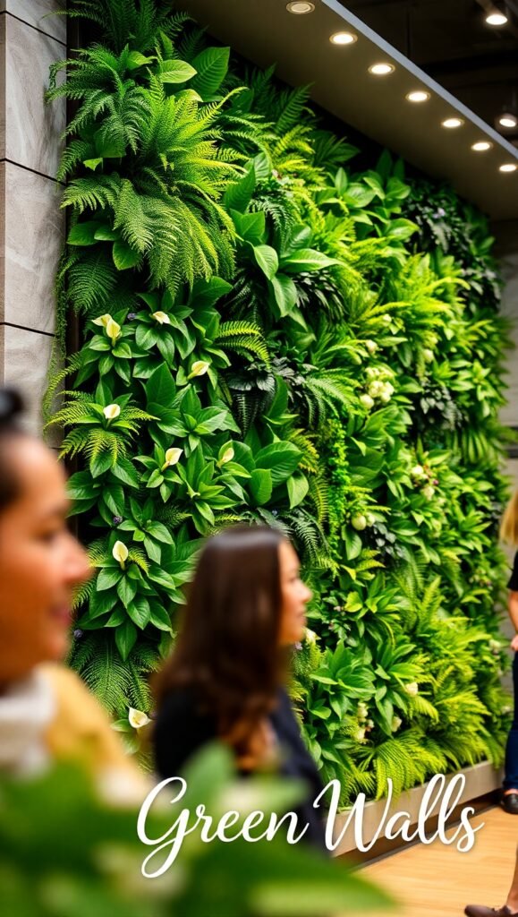 Flux Schnell A stunning living plant wall transforms a plain i 0